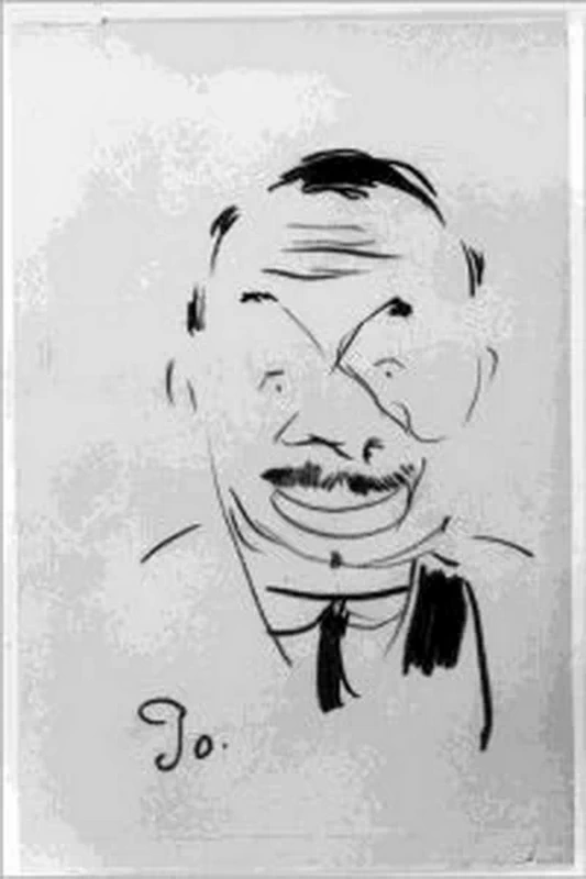 Autoritratto caricatura, 1920 - 1930